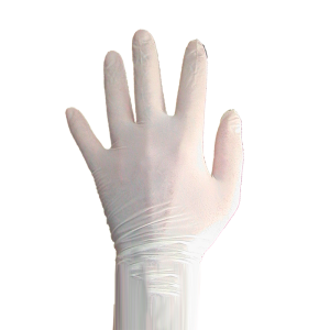 Gants latex poudré blanc...