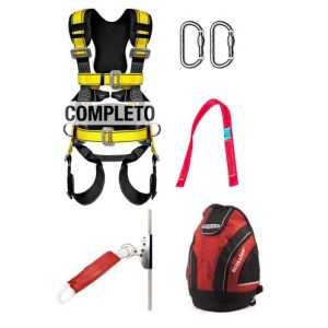 Padded safety harness set