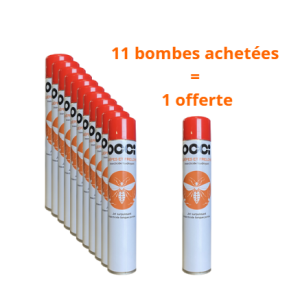 Bombe  guêpe 750ml