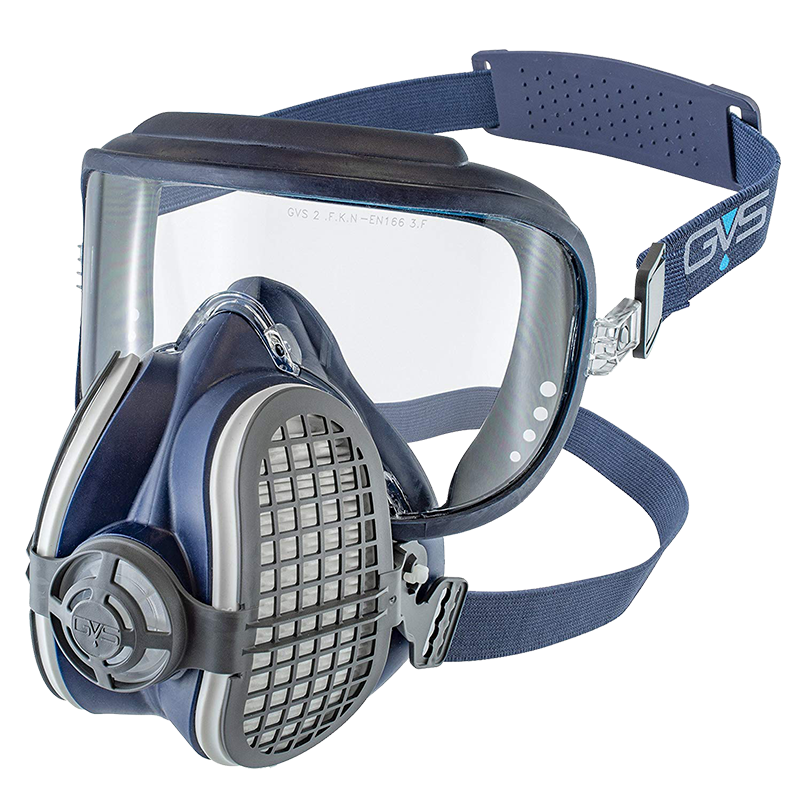 Kit sécurité, masque, filtres et lunette de protection