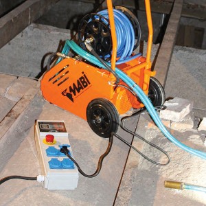 Light worksite electric box