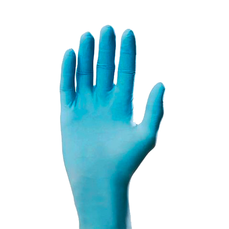 Gant nitrile non poudré bleu - taille M - Boite de 100 - Cleanplanet